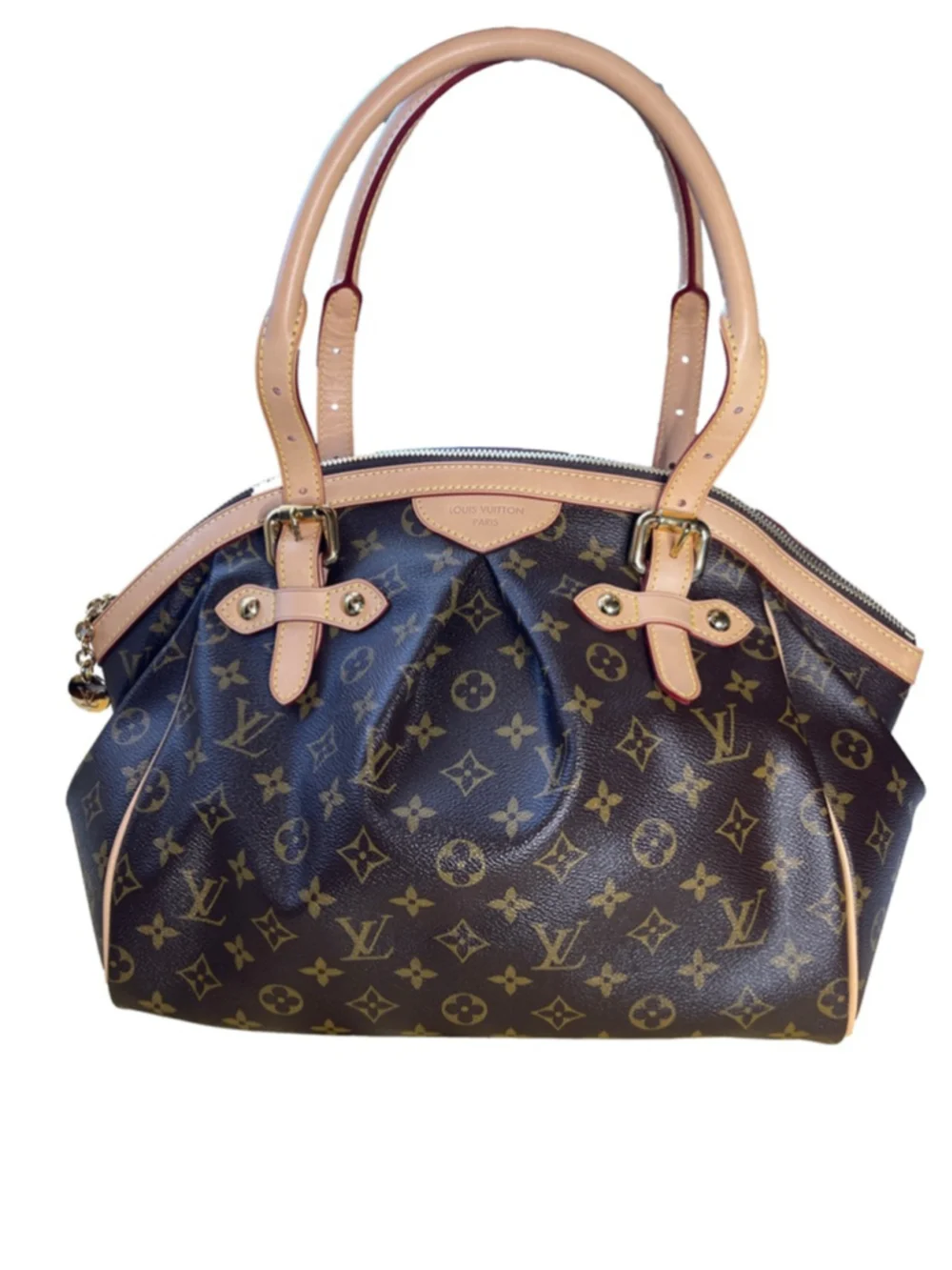 Authentic Mint Louis Vuitton Monogram Canvas Tivoli GM Satchel